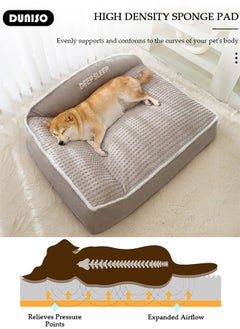 Dog Bed, Non-Slip Pet Sofa Lounger Puppy Couch Removable Machine Washable Cover Cushion Big Cat Kennel Cot, Medium Large Adult Dogs Kitten Sleeping Mattress - pzsku/ZEE351B29AE50FBD9EBE0Z/45/_/1739781301/9157810b-814c-47f1-9910-2007d49552e8