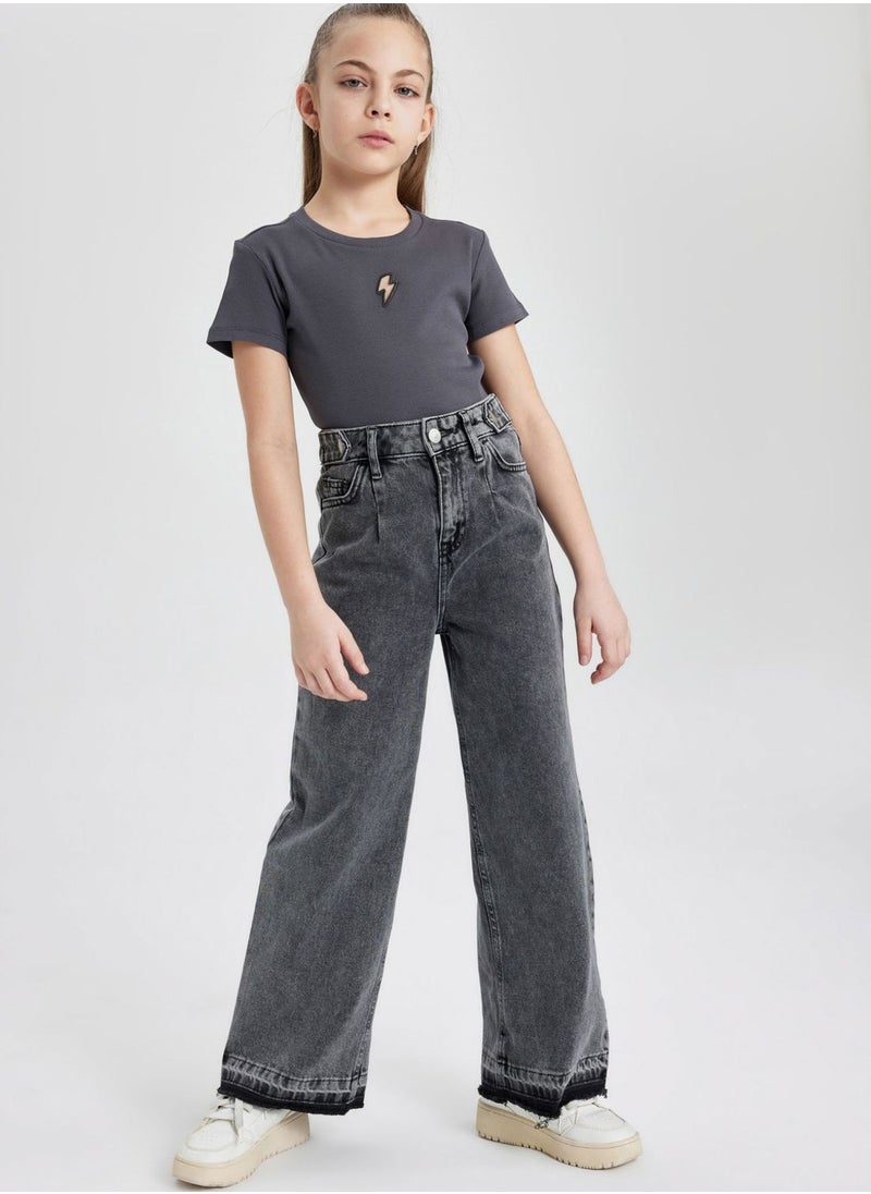 DeFacto - Slim Fit Short Sleeve T-Shirt - Image 1