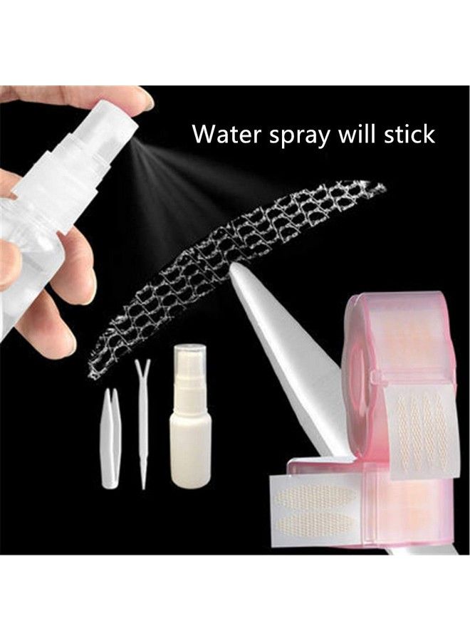shenghang Eyelid Tape Invisible Eye Stickers Portable Breathable Natural Invisible Single Sided Double Eyelid Tape Selfadhesive Eyelid Stickers Instant Eye Lift Strips With Y Fork (B) - Image 3