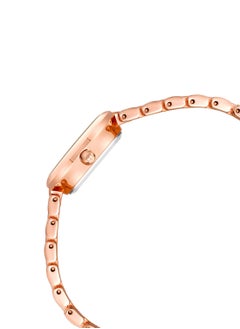 ANNE KLEIN ساعة نسائية أنالوج كوارتز بعلبة من الفولاذ المقاوم للصدأ باللون الذهبي الوردي AK3784RGRG  - Image 2
