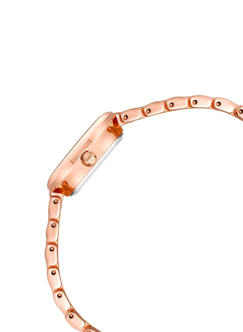 ANNE KLEIN Women's Analog Quartz Rose Gold Stainless Steel Case Watch AK3784RGRG - Image 2