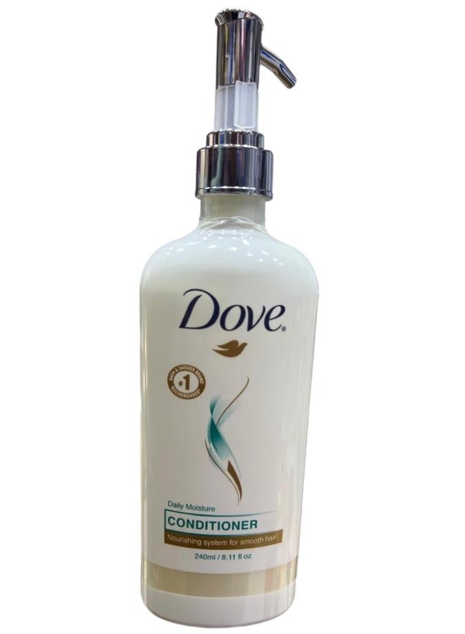 Dove Daily Moisturizing Conditioner Nourishing System For Soft Hair 240 ml