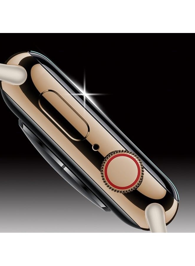 دينكس واقي شاشة لساعة Apple Watch SE (2022/2020) /سلسلة 6 5 4 40 مم، غشاء TPU شفاف عالي الدقة بتغطية كاملة - Image 5