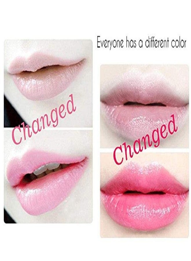 VBA Jelly Flower Color Changing Matte Lipstick Temperature Change Moisturizer Flower Magic Color Change Lip Gloss (Red Flower) - Image 4