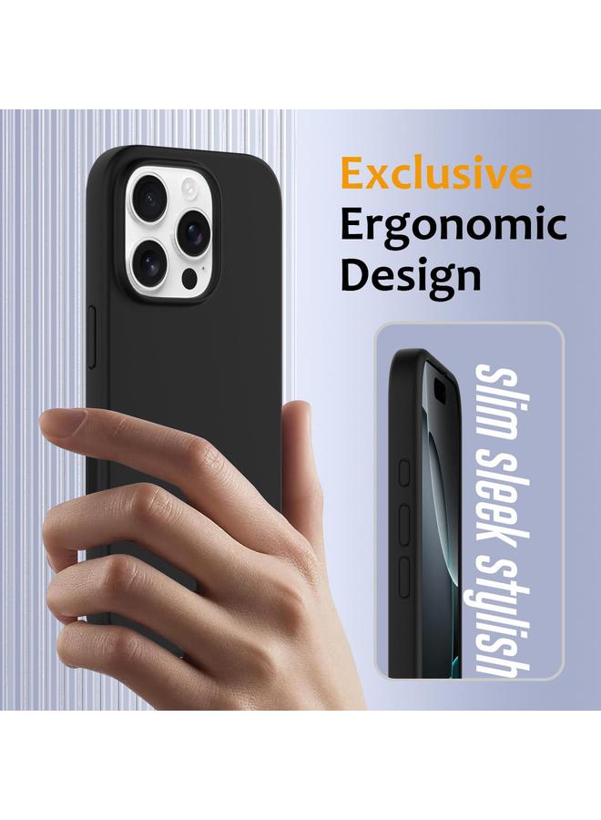 S-TOP Case For iPhone 16 Pro Silicone Magsafe Phone Case with Camera Control Button - Image 4