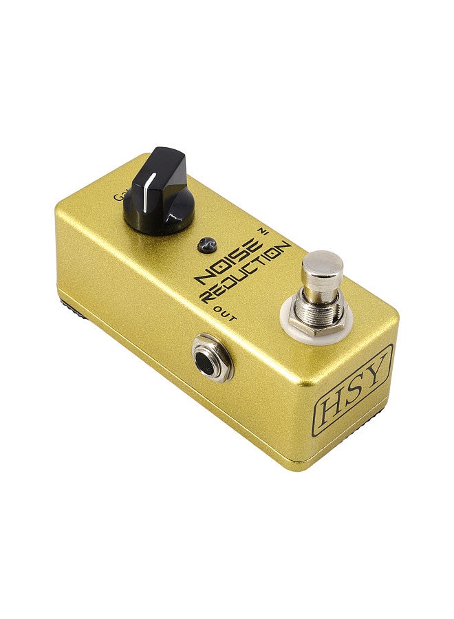 Generic Guitar Noise Reduction Pedal Electric Guitar Effects Pedal True Bypass Zinc Alloy Shell DC 9V 6.35mm Input/Output Interface Mini Guitar Noise Reduction Effector  - Image 1