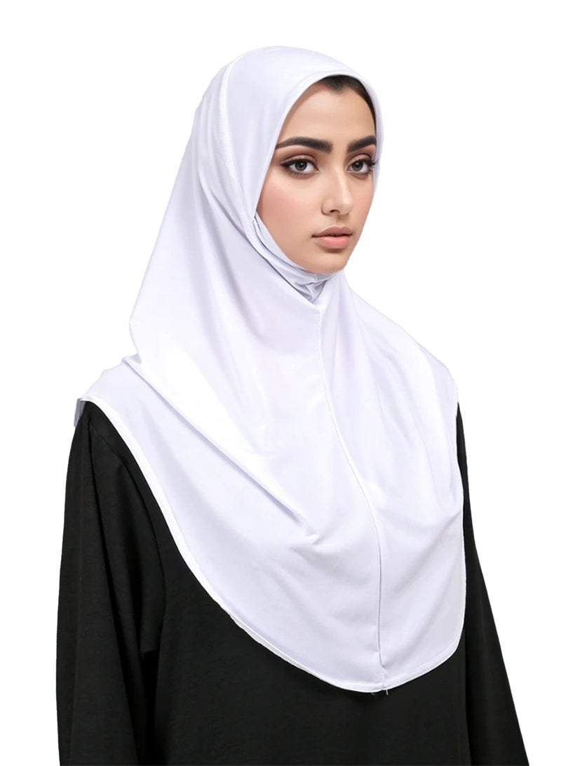 Muslim Islamic Hijabs Head Wrap Scarf Shawl for Women Long Turban Cap - Image 1