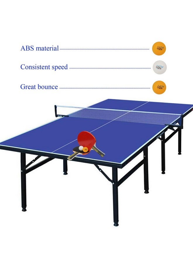 MAPOL 200 Count Table Tennis Balls, 3 Star Advanced Training Ball, Bulk Ping Pong Balls For Indoor & Outdoor Sports (Orange) - Image 2