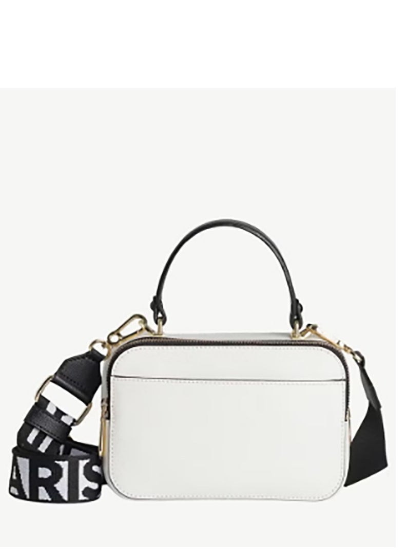 كارل لاجرفيلد باريس - Simone Printed Leather Small Crossbody - Image 1