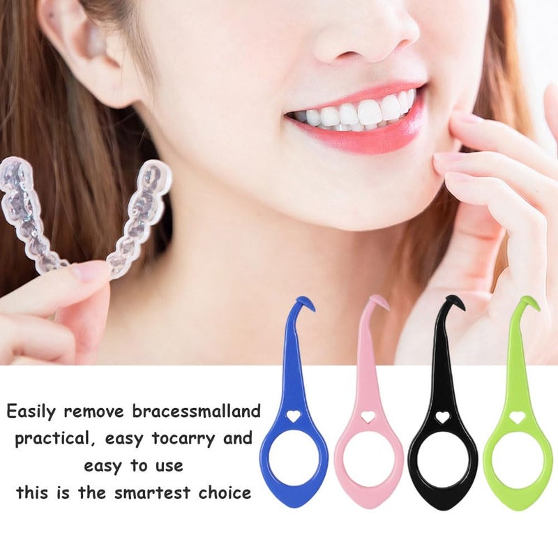 BICASUU Clear aligner removal tool-invisible removable braces, invisible aligner remover-aligner remover-fixer remover (4 pieces) - Image 5