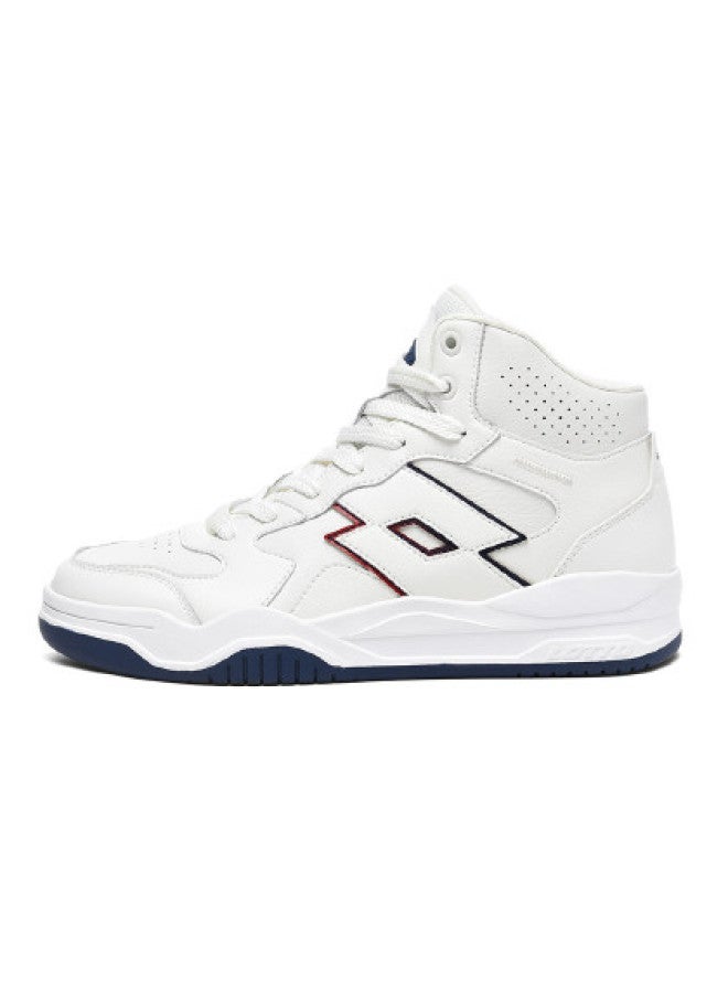 LOTTO Retro High-top Sneakers For Men, Classic Fashion Versatile Sports Casual Shoes With Thick Sole For Height Increase And Comfort - Image 1