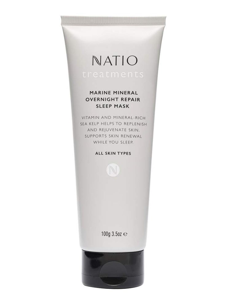 Natio Treatments Marine Mineral Overnight Repair Sleep Mask 100g - Image 1