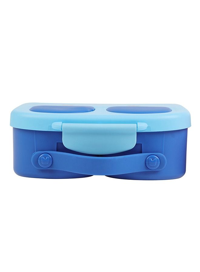 Bento Lunch Box w/ Handle - Blue