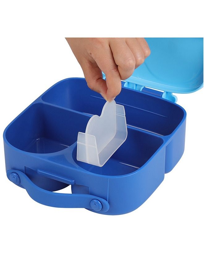 Bento Lunch Box w/ Handle - Blue