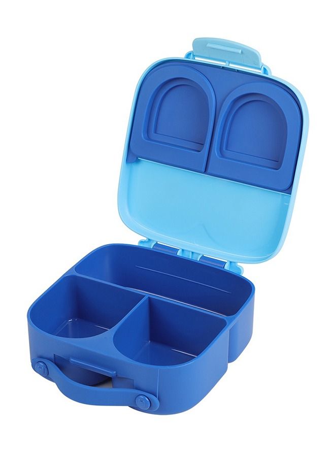 Bento Lunch Box w/ Handle - Blue