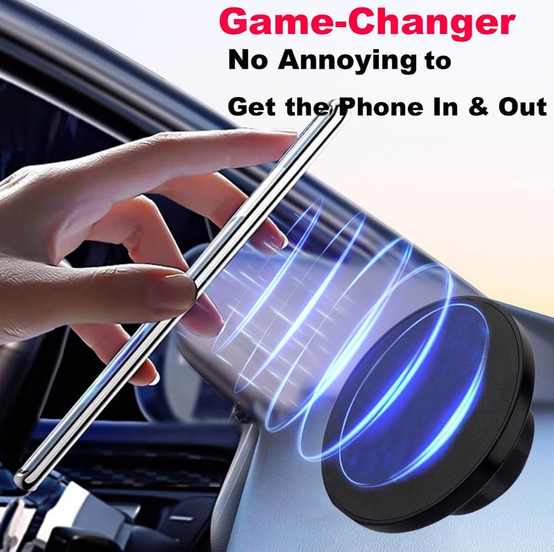 Rigdance Magnetic Phone Mount Base for MagSafe 17mm (0.67") Ball Socket, Phone Car Mount Accessory - Image 3