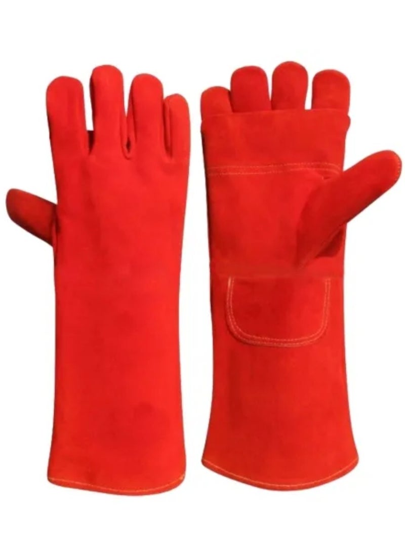 Vitacelli Cut Resistant Gloves Heavy Duty Cut Resistant Gloves Anti Impact Vibration Oil Safety Work Gloves Anti Cut Shock Absorbing Mechanical Impact apply to wood carving, carpentry and knife working.  - Image 1