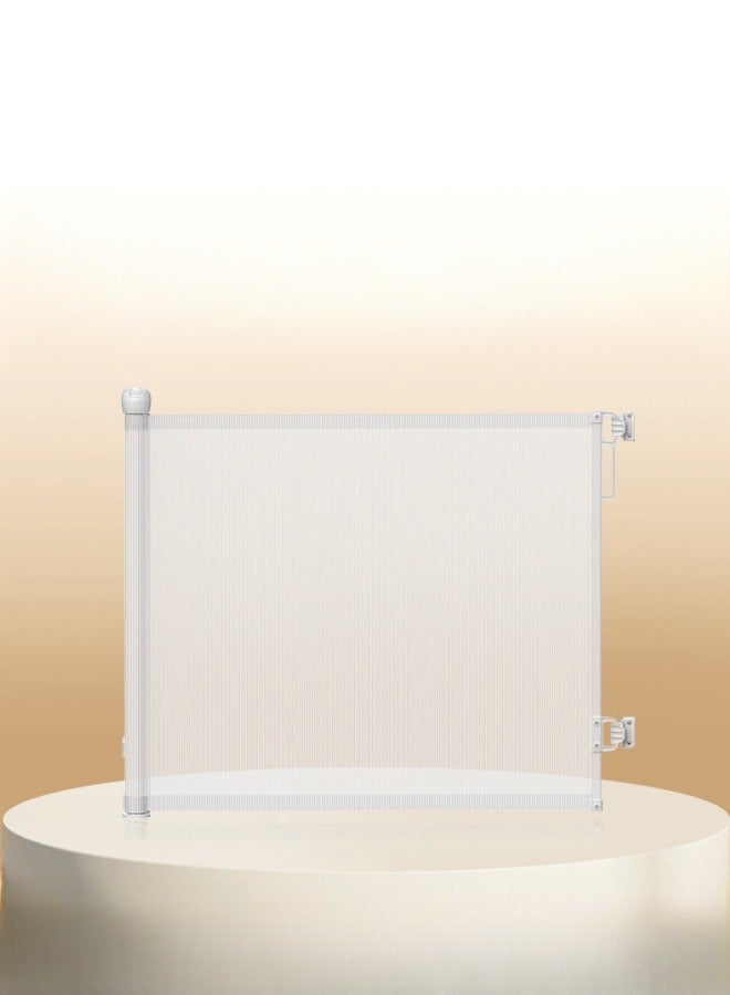 Prodigy Retractable Door Rails Indoor Stairwell Child Protection Fences Pet Fences Free Of Punching And Punching Options 86*180cm With Two Installation Methods  - Image 3