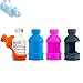 sijidou 4 Pack Insulin Vial Bottle Protector Sleeve for Diabetic Silicone Protective Case to Protect Insulin Vial from Breaking Suitable for 10ml Short Insulin Vials Pink Blue Orange Grey - Image 1