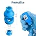 sijidou 4 Pack Insulin Vial Bottle Protector Sleeve for Diabetic Silicone Protective Case to Protect Insulin Vial from Breaking Suitable for 10ml Short Insulin Vials Pink Blue Orange Grey - Image 4