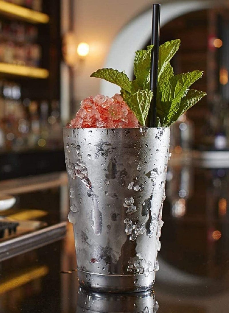 SYOSI Boston Cocktail Shaker, 2-Piece All Stainless Steel Boston Shaker Tins, 18oz Weighted and 26oz Unweighted Boston Cocktail Shaker Bar Set for Professional Bartenders and Home Cocktail Lovers - Image 3