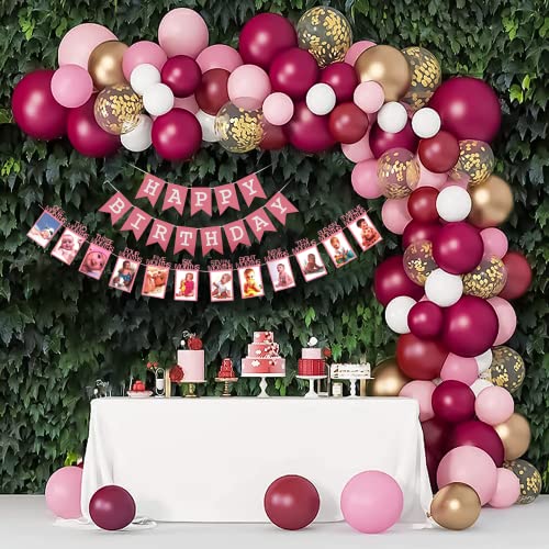 SpecialYou.in Rose Gold Theme 1St Birthday Decoration Kit For Girls, Boys, Kids With Multicolor Balloons For Decoration, 1 Number Rose Gold Foil Balloon, 1St Birthday Decoration For Baby - 43Pcs - Image 4