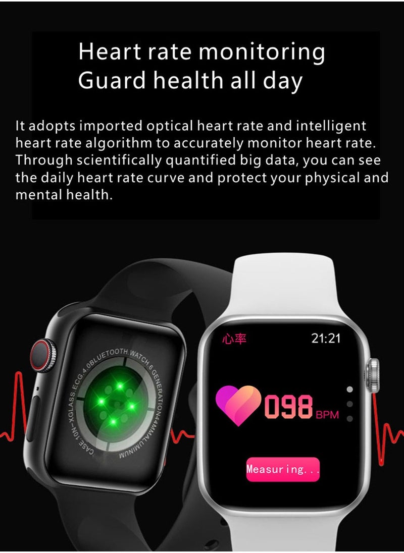 SAB - X9 MAX smartwatch 2-inch display supports NFC wireless charging health detection - Image 1