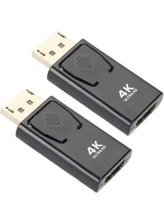 Compact DisplayPort to HDMI Converter – High-Definition Adapter for Laptop & PC – Easy to Use for Daily Screen Connection - Image 1