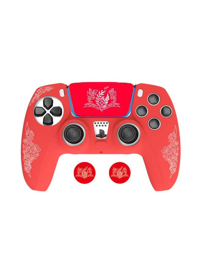 PS5 Silicone Case PS5 Game Theme Handle Silicone Protective Case PS5 Handle Protective Case PS5 Accessories Case-Product Color:Jedi Sneaker  - Image 5