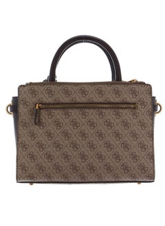 GUESS Guess Ginevra Logo Elite Society Satchel, Satchel, Top Handle, Detachable Shoulder Strap, Women, One Size  - Image 4