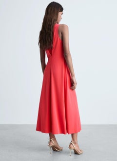 MANGO V-Neck Knitted Dress  - Image 2