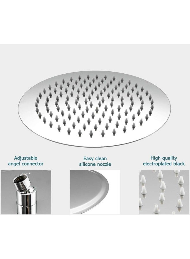 Chrome Round Concealed Bathroom Shower System Manufacturer - Image 5