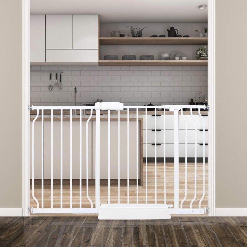 HOOOEN Extra Wide Baby Gate 48-53 Inch - Image 1