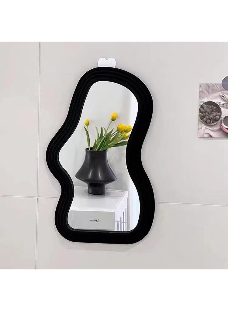 Aesthetic Cloud Design Irregular Dressing Mirror Cosmetic Mirror Decorative Desk Wall Mirror For Living Room Bedroom Hallway Home Decor - Image 3