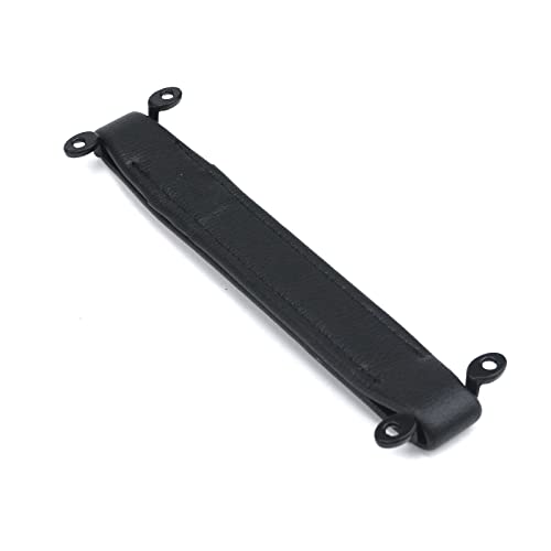 Woogim 2PCS Black Vintage Leather AMP Amplifier Handles 8.27" Replacement Strap Handle with Mounting Screws for Amplifiers Suitcases - Image 4