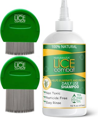 Lice Treatment | Shampoo & Two Combs | Helps Cure Lice, Super Lice & Nits | Repels & Prevents | Pesticide Free | 100% Natural | Tea Tree + Coconut Oil | Best Value | Smells Great. - pzsku/ZEE370D5046DDF8C33F68Z/45/_/1744284526/c0bfd58c-40b5-4842-a4af-3a95a780ae9a