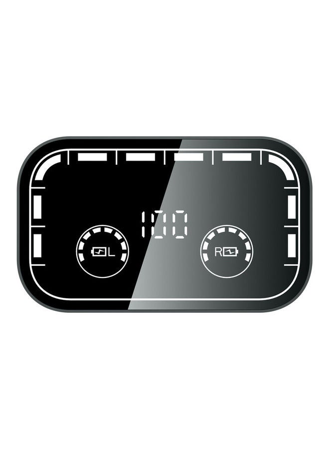 OFFBEAT Wavebuds S8 Neo Headphones, Bluetooth Earbuds with Voice Assistant, LED Display, Inbuilt Powerbank and Flashlight, Noise Cancelling, Low Latency Optimization for Gaming, Long 36H Playtime Black - Image 2