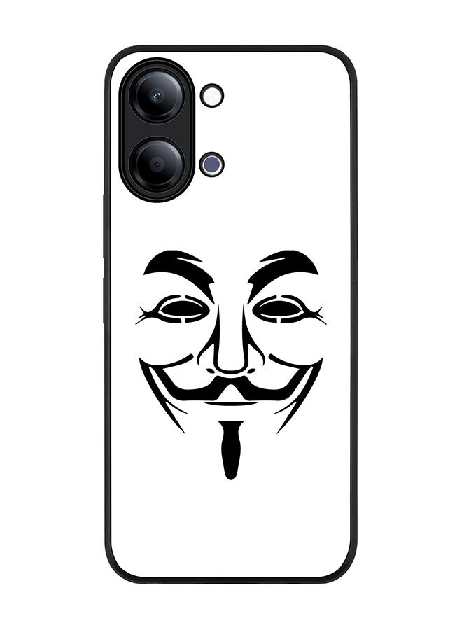 Stylizedd For vivo Y21 / Y11 Case,Slim fit Camera Protection, Shockproof Thin Phone cover  - Vendetta Mask - Image 1