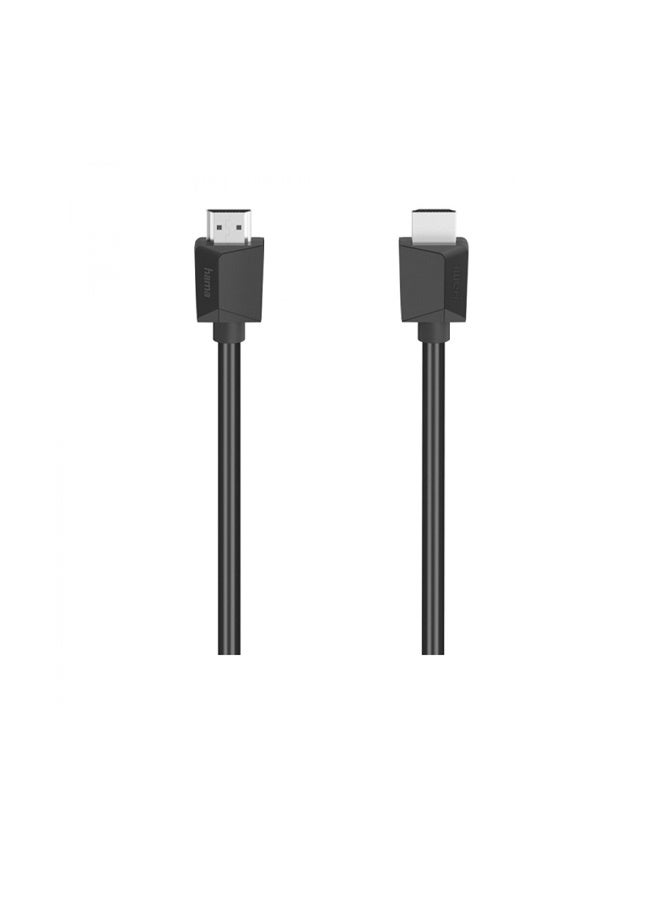 Hama High-Speed HDMI™ Cable, 4K, Plug - Plug, Ethernet, 1.5 m
