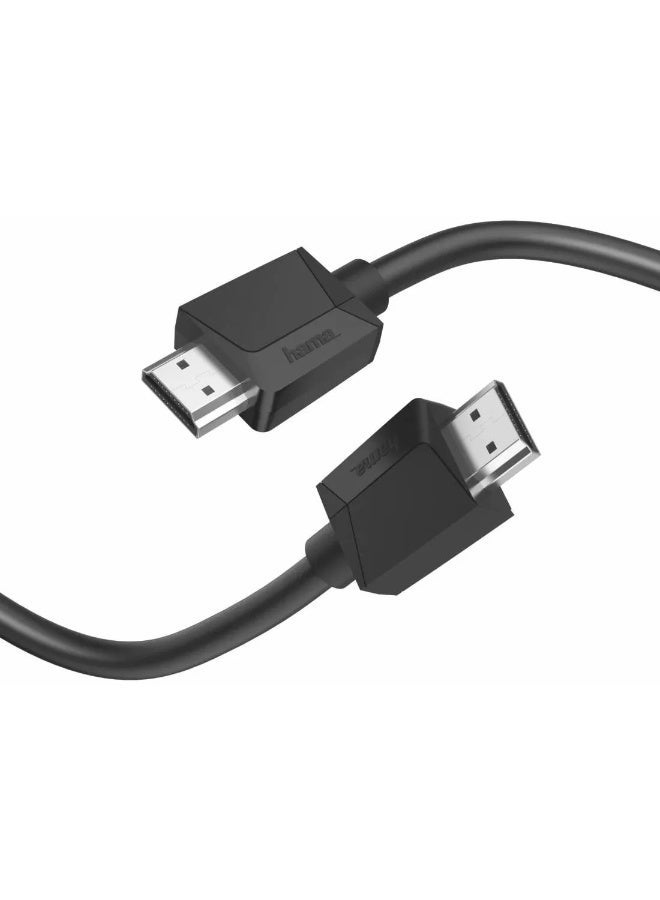 هاما كابل HDMI عالي السرعة هاما، 4K، توصيل - توصيل، مع Ethernet، بطول 1.5 م - Image 1