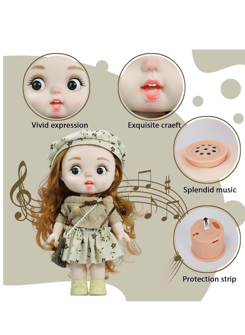 Gufan Soft Baby Doll, 11 Inch Girl Doll With Blonde Hair, My First Doll For Babies, Toddlers, Girls And Boys - Image 4