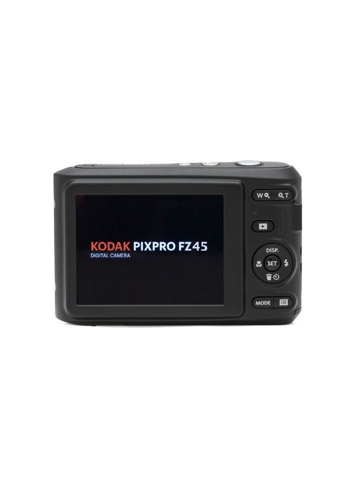 Kodak Co - KODAK PIXPRO FZ45-WH 16MP Digital Camera 4X Optical Zoom 27mm Wide Angle 1080P Full HD Video 2.7" LCD Vlogging Camera (White) - Image 1