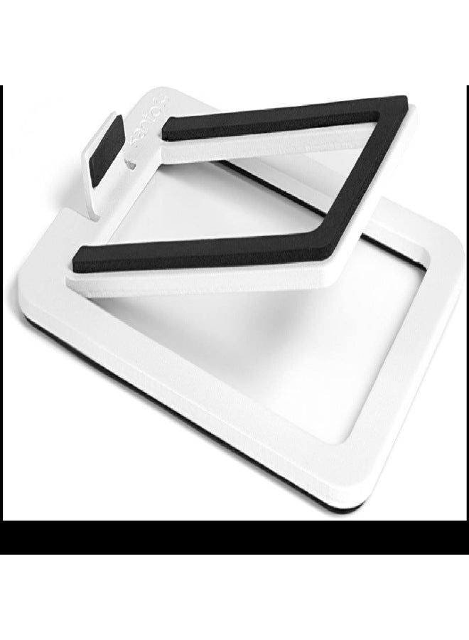 Hot Desktop Computer Audio Bracket New Desktop White Computer Speaker Bracket Bracket - Image 5