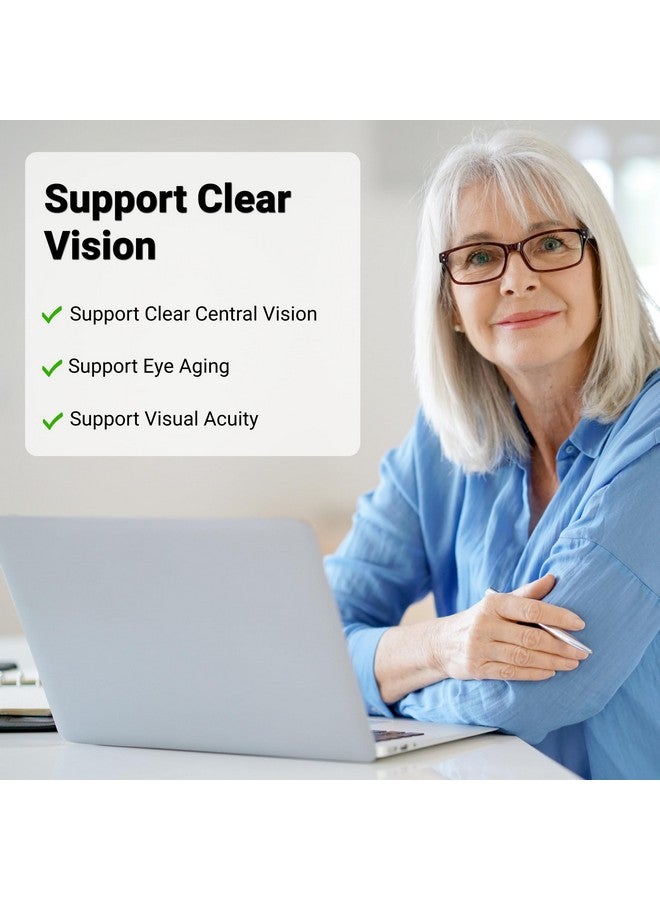 UpNourish AREDS 2 Eye Vitamins for Seniors - Lutein Eye Health Supplement for Adults - Computer Eye Strain Relief, Ocular Health and Dry Eye Support - Vision & Eye Supplements for Women and Men - Image 4