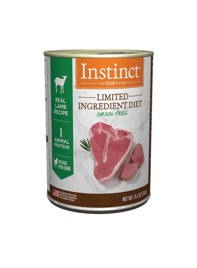 Instinct Limited Ingredient Diet, Wet Canned Dog Food, Grain Free - Real Lamb, 13.2 oz. Cans (Pack of 6) - Image 1