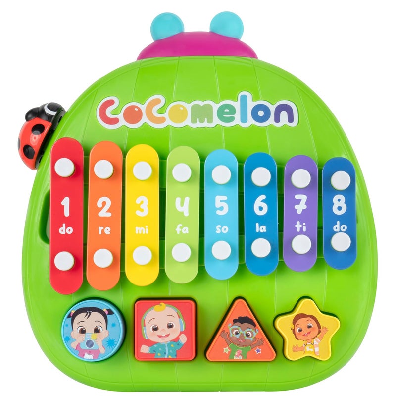 CoComelon Shape N Sort Xylophone Identify Shapes and Play Music Favorite CoComelon Characters Toys for Kids Toddlers and Preschoolers - Image 4