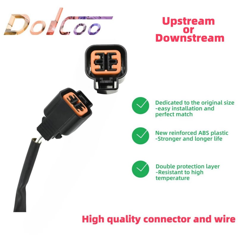 DOICOO 234-4404 2344404 Oxygen O2 Sensor Compatible with Hyundai Accent Elantra 2001-2011,Tiburon 2003-2008, Tucson Spectra Spectra5 2005-2009, Kia Rio Rio5 2006-2011 - Image 2