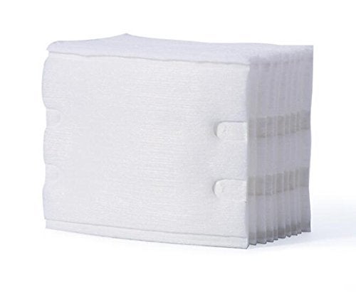 SYBL 200 Pcs Rectangle Pure Organic Facial Makeup Cotton Pads Lint Free Cotton Remover Pads Square Face Cleansing Pads Wipes Cotton Pieces Cotton Puff for Face Discharge Makeup Skin Clean and Care - Image 3