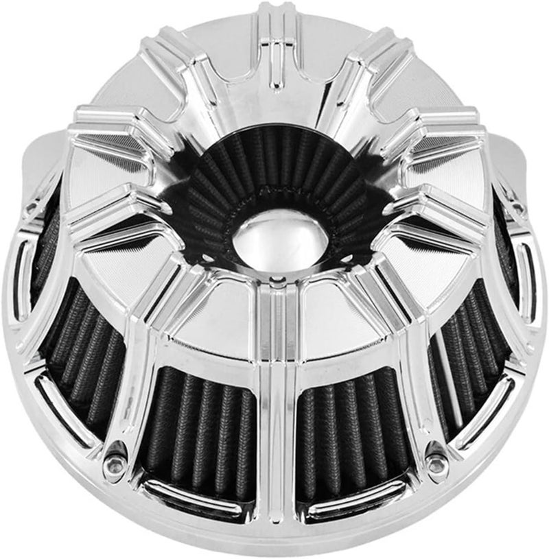 QASULER Inverted Air Cleaner Filter for Harley Motorcycles - Image 1