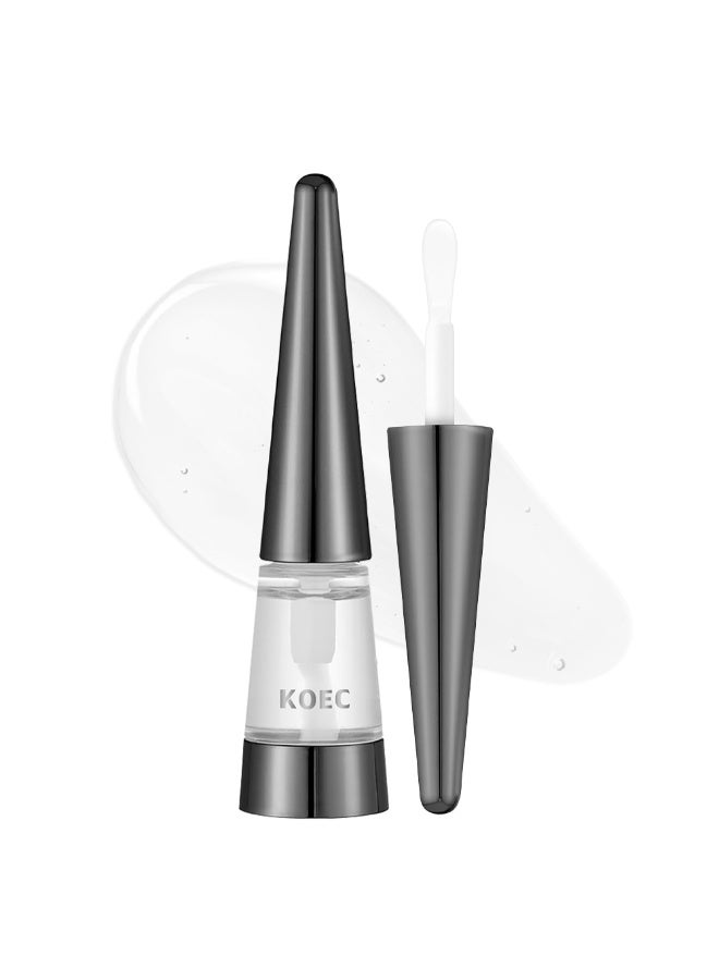 ك أو إي سي سباك الشفاه المكثف 8g -سحق فوري لمعان عالي اللمعان مع حمض الهيالورونيك وزيت جوهوبا في المياه العميقة، التقشير والتغذية للشفاه الكاملة - Image 5